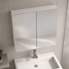 [BFDT119] Balterley 800mm 2 Door Mirror Cabinet - Choice of Colour