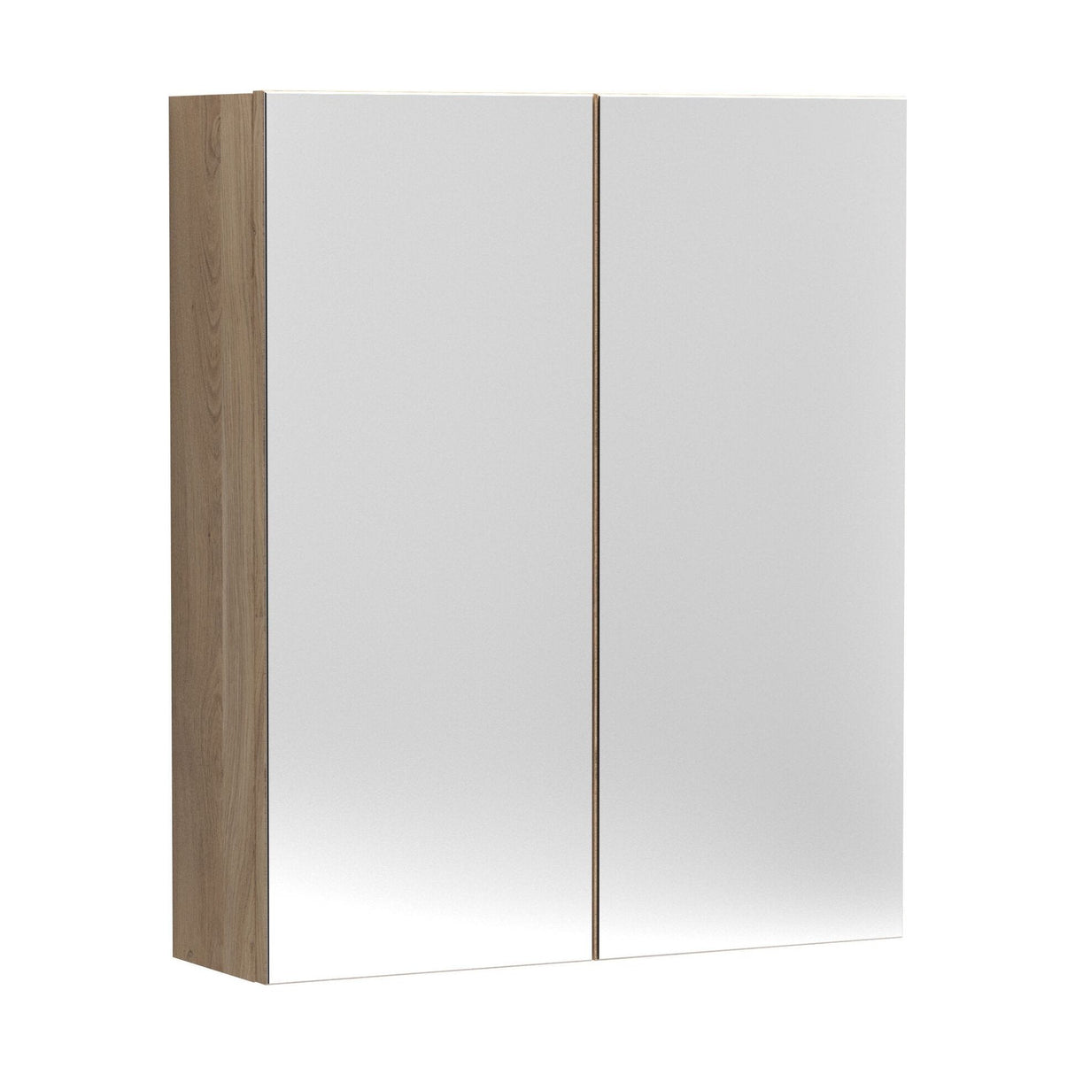 [BFDT3017] Balterley 600mm 2 Door Bathroom Mirror Cabinet - Choice of Colour - Cutout