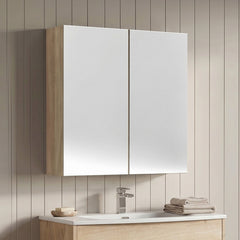 [BFDT3017] Balterley 600mm 2 Door Bathroom Mirror Cabinet - Choice of Colour - Silo