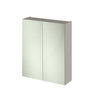 [BFDT3217] Balterley 600mm 2 Door Bathroom Mirror Cabinet - Choice of Colour - Cutout