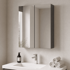 [BFDT517] Balterley 600mm 2 Door Bathroom Mirror Cabinet - Choice of Colour
