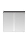 [BFDT919] Balterley 800mm 2 Door Mirror Cabinet - Choice of Colour - Cutout