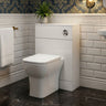 [BFDY104A] Alrewas Contemporary Floor Standing WC Unit with Coordinating Worktop, 500mm, Choice of Colour - Silo
