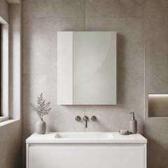 [BFDY118] 600 75 25 MIRROR UNIT GLWHT - Lifestyle 1