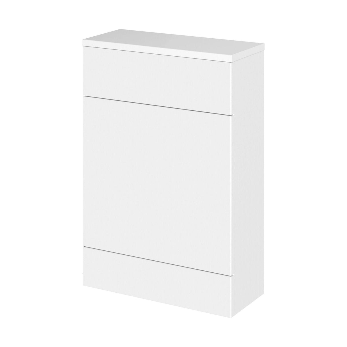 [BFDY119A] Alrewas Contemporary Floor Standing Compact WC Unit with Worktop, Gloss White, 600mm - Cutout