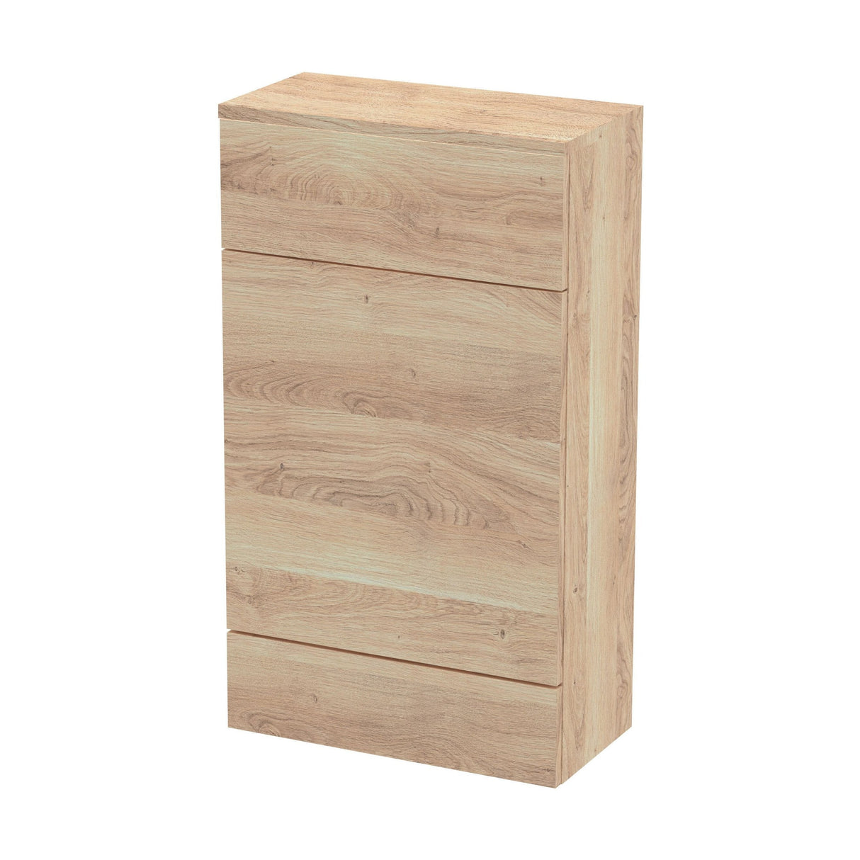 [BFDY3004A] Alrewas Contemporary Floor Standing WC Unit with Coordinating Worktop, 500mm, Choice of Colour - Cutout