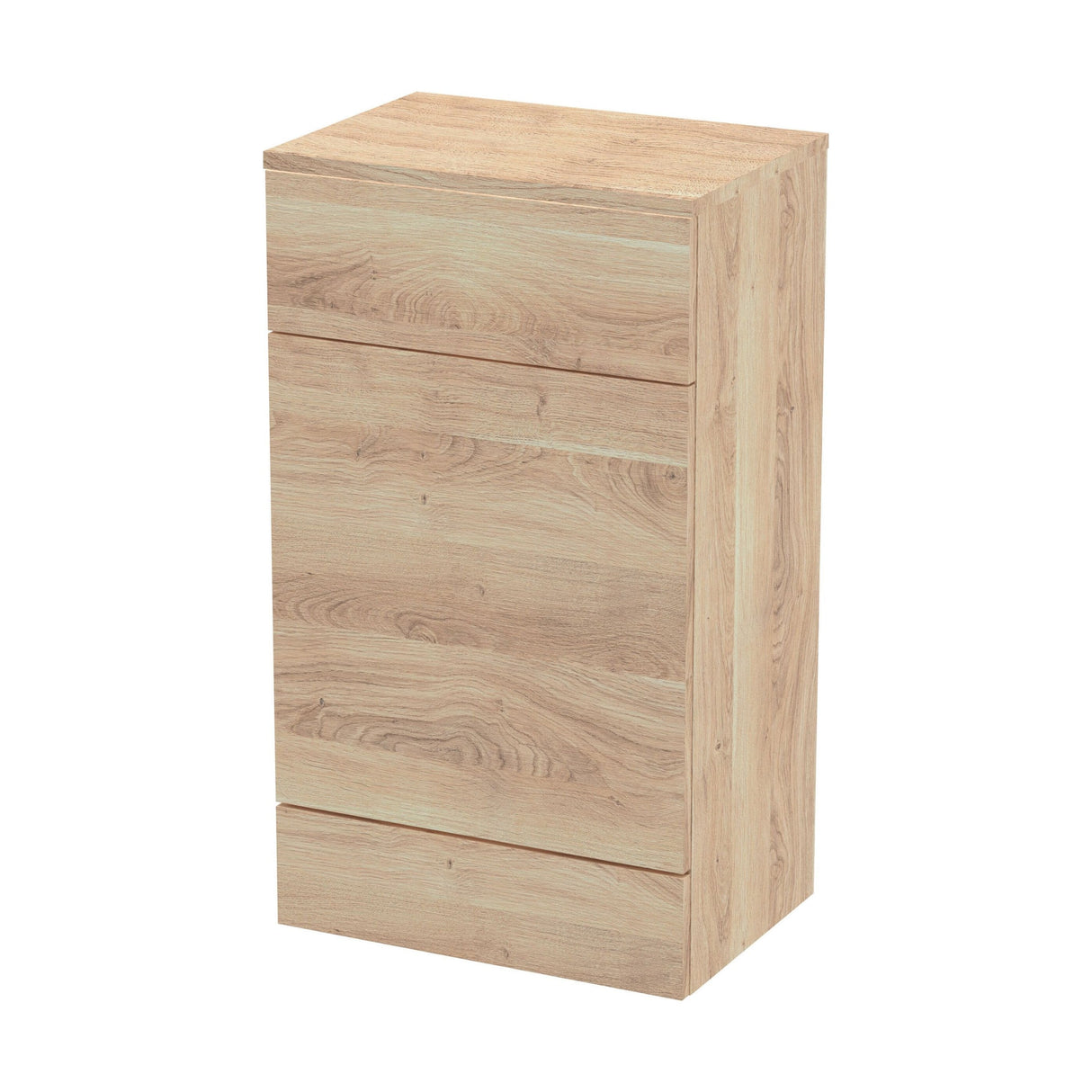 [BFDY3005A] Alrewas Contemporary Floor Standing WC Unit with Coordinating Worktop, 500mm, Choice of Colour - Cutout