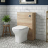 [BFDY3019A] Alrewas Contemporary Floor Standing Compact WC Unit with Worktop, 600mm, Choice of Colour - Silo