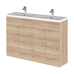 [BFDY3034A] Alrewas Contemporary 2 Door Floor Standing Vanity Unit with Basin, 1200mm, Choice of Colour - Cutout