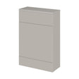[BFDY3219A] Alrewas Contemporary Floor Standing WC Unit, Pebble Grey, 600mm - Cutout