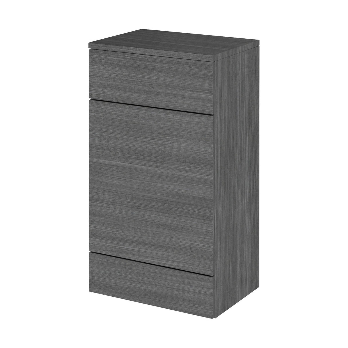 [BFDY505A] Alrewas Contemporary Floor Standing WC Unit with Coordinating Worktop, 500mm, Choice of Colour - Cutout