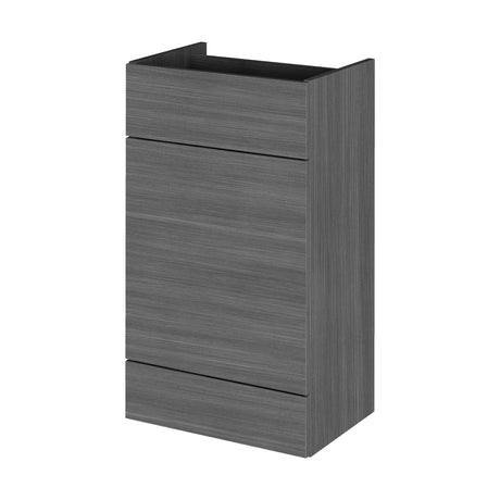 [BFDY546] Alrewas Contemporary 2 Door Left-Hand Floor Standing Combination Unit with Basin, Anthracite Woodgrain, 1100mm - Cutout