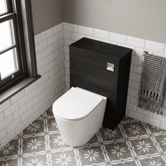 [BFDY620A] Alrewas Contemporary Floor Standing WC Unit with Coordinating Worktop, 600mm, Choice of Colour