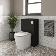 [BFDY620A] Alrewas Contemporary Floor Standing WC Unit with Coordinating Worktop, 600mm, Choice of Colour
