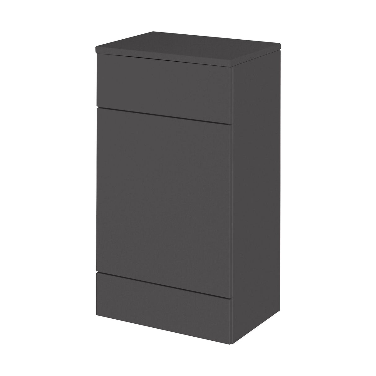 [BFDY905A] Alrewas Contemporary Floor Standing WC Unit with Coordinating Worktop, 500mm, Choice of Colour - Cutout