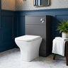 [BFDY920A] Alrewas Contemporary Floor Standing WC Unit with Coordinating Worktop, 600mm, Choice of Colour - Silo