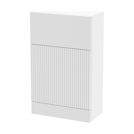 [BFFF141] Balterley Tixall Fluted Front Floor Standing WC Unit, 500mm, Choice of Colour - Cutout