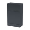 [BFFF1441] Balterley Tixall Fluted Front Floor Standing WC Unit, 500mm, Choice of Colour - Cutout