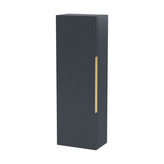 [BFFF1462H325] Tixall Fluted Wall Hung Tall Bathroom Storage Unit, 400mm, Multiple Colours and Handle Options - Cutout