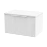 [BFFF194W] Tixall Fluted 1 Drawer Wall Hung Vanity Unit with Worktop - Choice of Size and Colour - Cutout