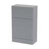 [BFFF241] Balterley Tixall Fluted Front Floor Standing WC Unit, 500mm, Choice of Colour - Cutout