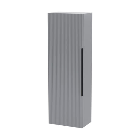 [BFFF262H225] Tixall Fluted Wall Hung Tall Bathroom Storage Unit, 400mm, Multiple Colours and Handle Options - Cutout