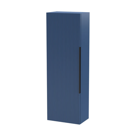 [BFFF362H225] Tixall Fluted Wall Hung Tall Bathroom Storage Unit, 400mm, Multiple Colours and Handle Options - Cutout