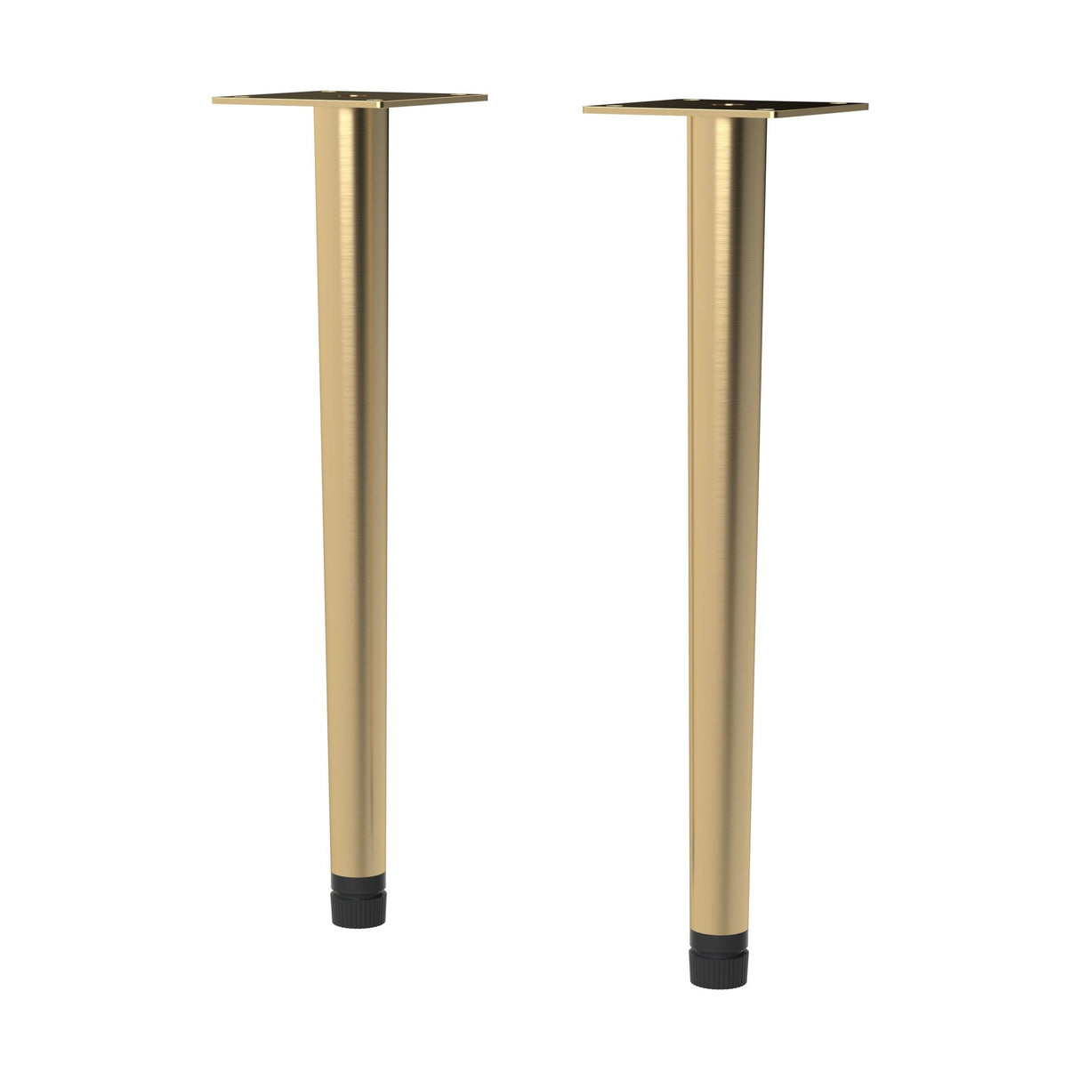[BFFL826] Decorative Furniture Leg Set, 260mm, Pair, Choice of Colour - Cutout