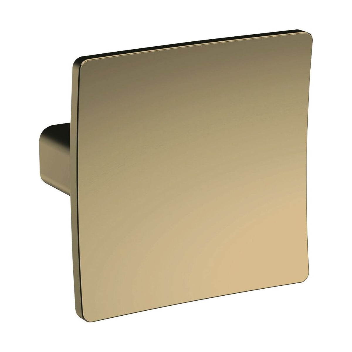 [BFH821] Square Cabinet Knob, 50mm, Choice of Finish - Cutout