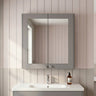 [BFHE217] Butterton Traditional Wall Mounted Mirror Cabinet with 2 Soft Close Doors and Shelf, 600mm, Choice of Colour - Silo