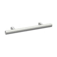 [BFHH010] Furniture Handle Textured Knurled Bar Handle, 156mm (96mm Centres) - Satin Chrome - Cutout
