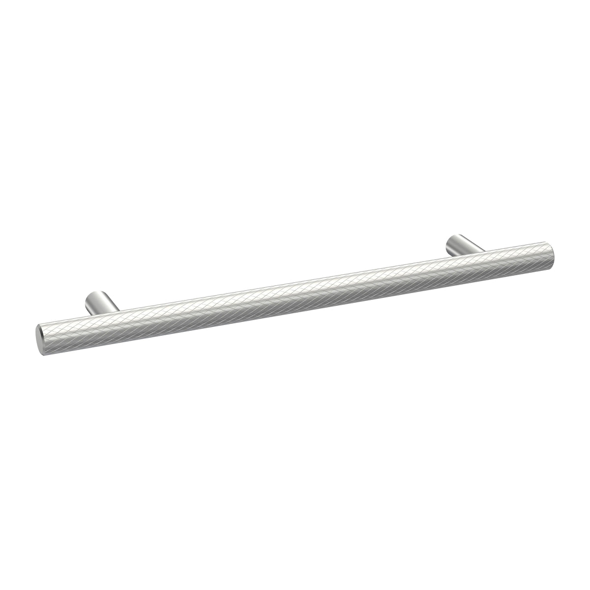 [BFHH011] Furniture Handle Textured Knurled Bar Handle, Choice of Size & Finish - Cutout