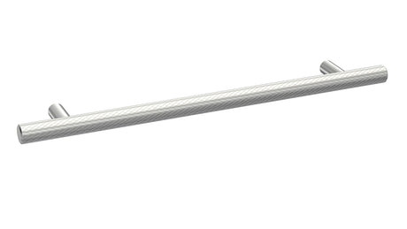 [BFHH012] Furniture Handle Textured Knurled Bar Handle, Choice of Size & Finish - Cutout