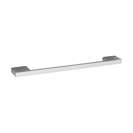 [BFHH016] Furniture Handle Square D Shape Handle, 223mm (192mm Centres) - Chrome - Cutout