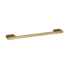 [BFHH017] Furniture Handle Square D Shape Handle, 223mm (192mm Centres) - Brushed Brass - Cutout