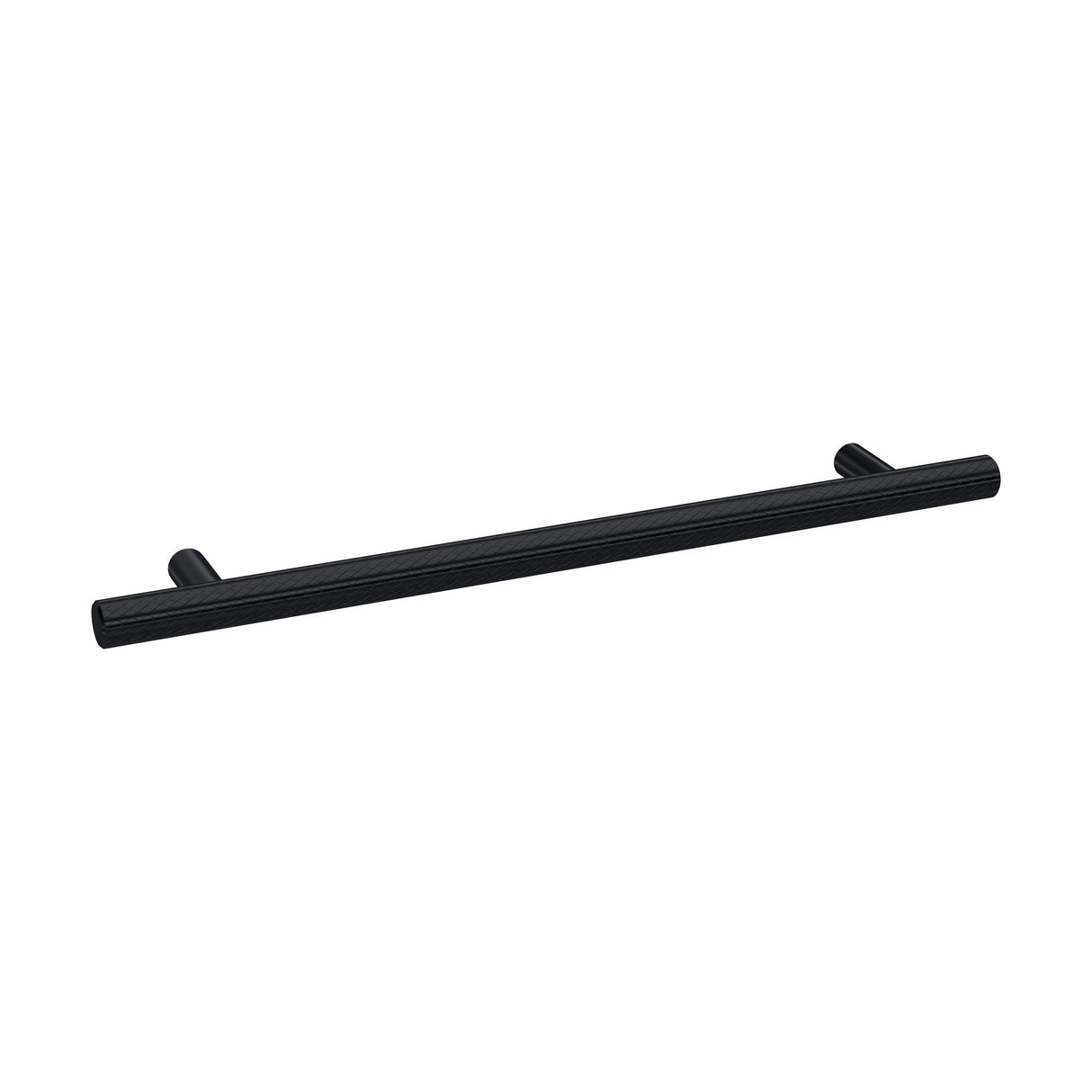 [BFHH022] Furniture Handle Textured Knurled Bar Handle, Choice of Size & Finish - Cutout