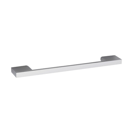 [BFHH026] Furniture Handle Square D Shape Handle, 191mm (160mm Centres) - Chrome - Cutout
