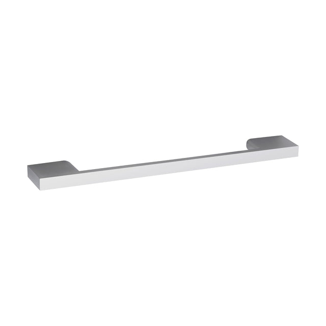 [BFHH026] Furniture Handle Square D Shape Handle, 191mm (160mm Centres) - Chrome - Cutout