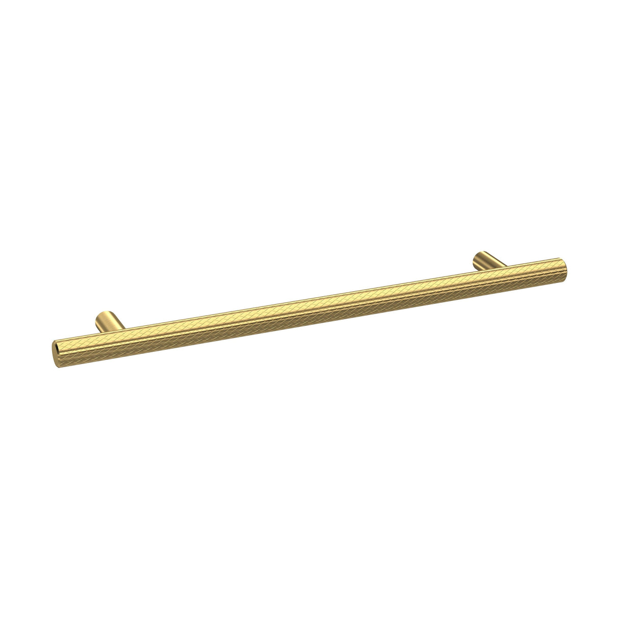 [BFHH032] Furniture Handle Textured Knurled Bar Handle, Choice of Size & Finish - Cutout