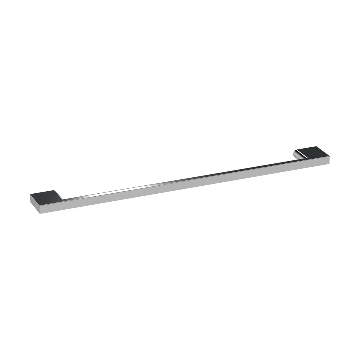 [BFHH036] Furniture Handle Thin D Shape Handle, 287mm (256mm Centres) - Chrome - Cutout