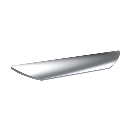 [BFHH109] Finger Pull Handle, 252mm (160mm Centres) - Chrome - Cutout