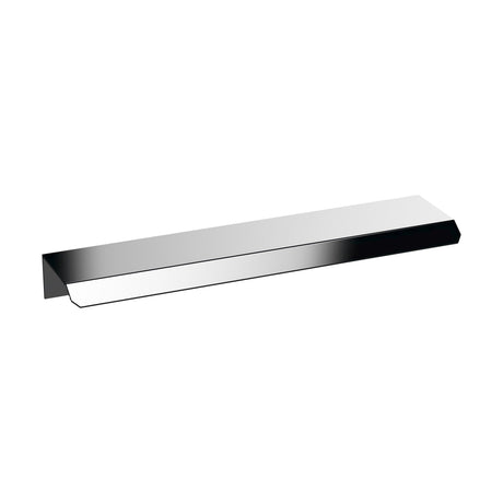 [BFHH124] Finger Pull Handle, 150mm (96mm Centres) - Chrome - Cutout