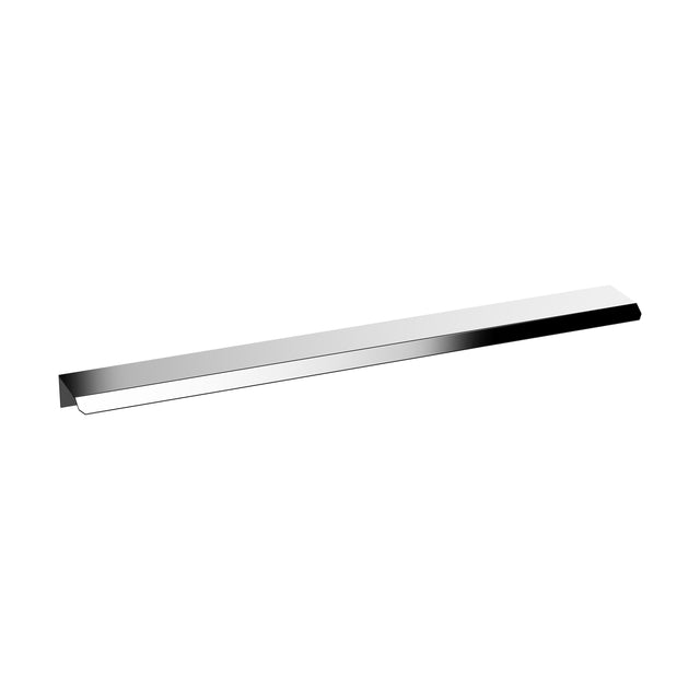 [BFHH125] Finger Pull Handle, 300mm (224mm Centres) - Chrome - Cutout