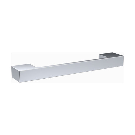 [BFHH181] D Shape Square Handle, 152mm (128mm Centres) - Chrome - Cutout