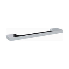 [BFHH182] Furniture Handle Slimline Square D Shape Handle, 152mm (128mm Centres) - Chrome - Cutout