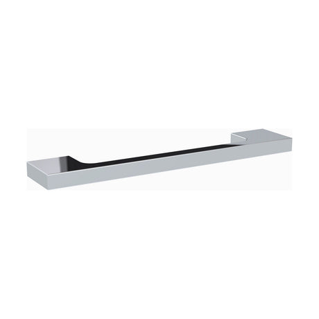 [BFHH182] Furniture Handle Slimline Square D Shape Handle, 152mm (128mm Centres) - Chrome - Cutout