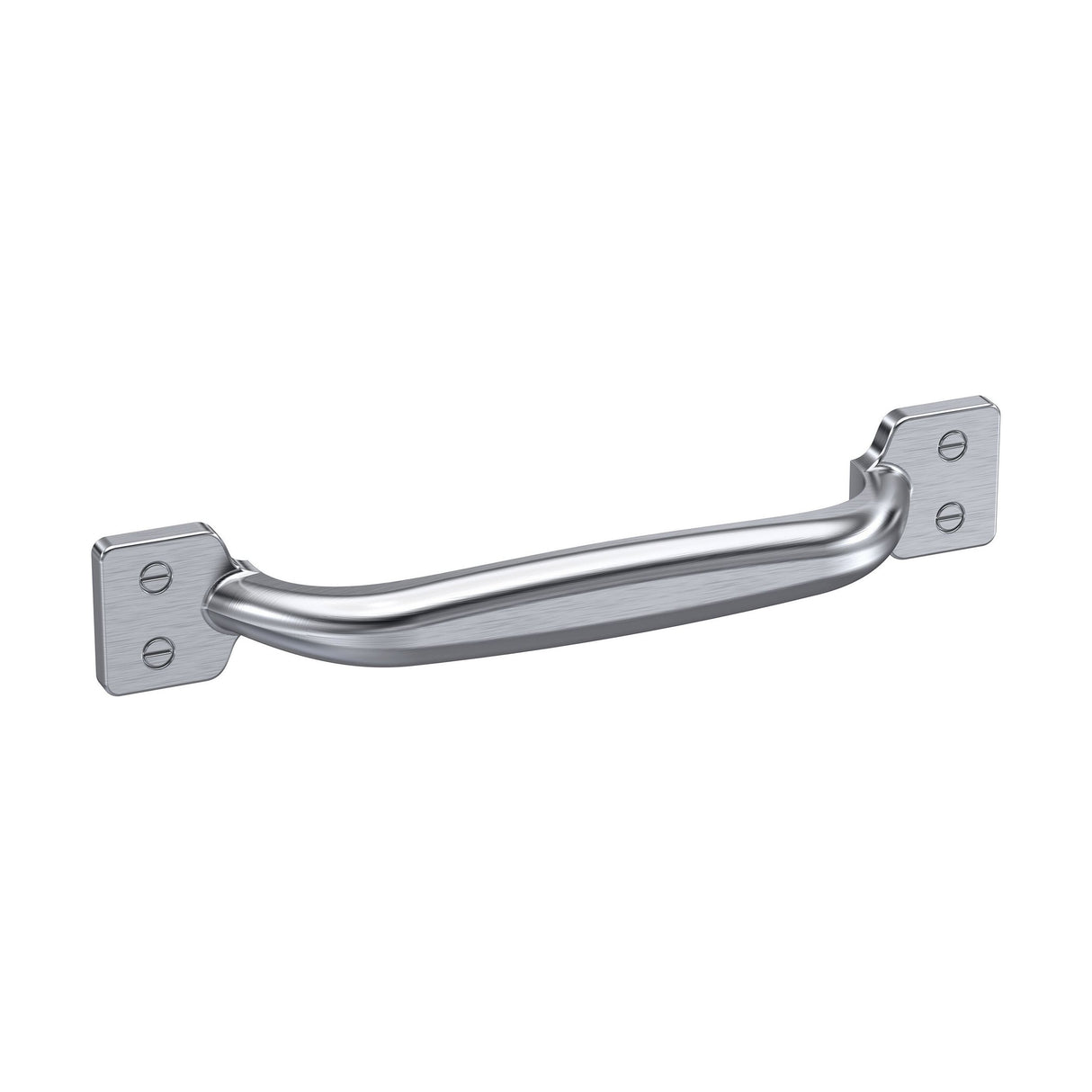 [BFHH183] Strap Handle, 126mm (96mm Centres) - Brushed Nickel - Cutout