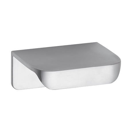 [BFHH186] Small Rear Fixed Handle, 50mm (30mm Centres) - Satin Chrome - Cutout