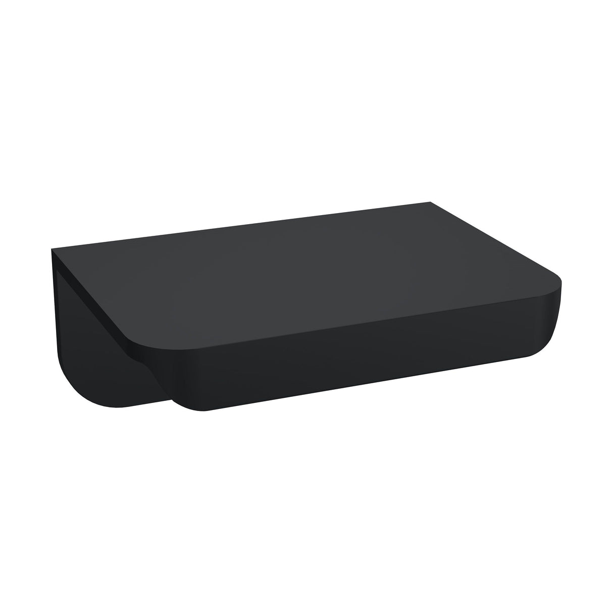 [BFHH187] Wrap Over Handle, 50mm (30mm Centres) - Matt Black - Cutout