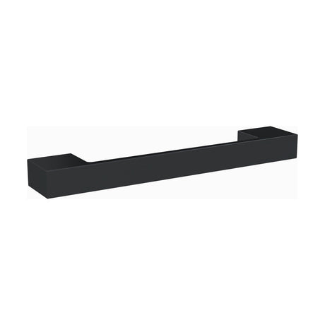 [BFHH188] Furniture Handle Square D Shape Handle, 152mm (128mm Centres) - Matt Black - Cutout